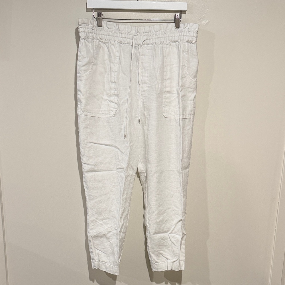 Lauren Ralph Lauren White Cropped Pants